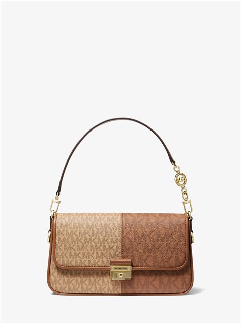 michael kors bradshaw small logo convertible shoulder bag|MICHAEL Michael Kors Logo Bradshaw Small .